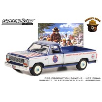 Greenlight Smokey Bear Series 2 - 1989 Dodge Ram D-150 Truck