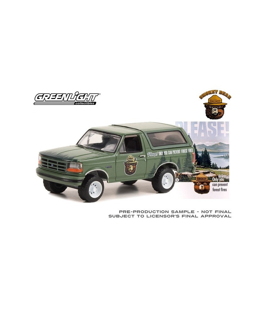 Greenlight Smokey Bear Series 2 - 1996 Ford Bronco