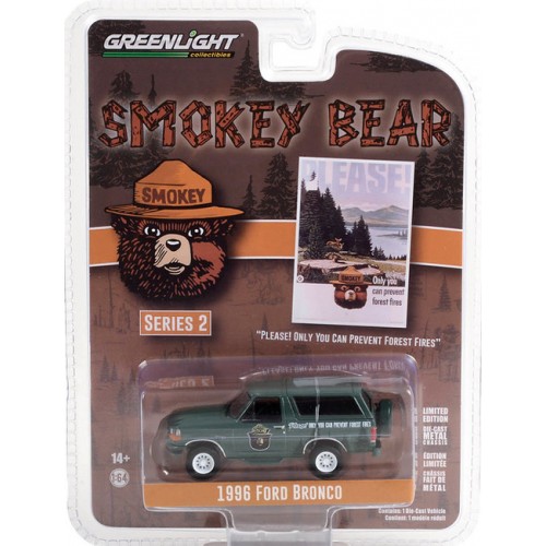 Greenlight Smokey Bear Series 2 - 1996 Ford Bronco