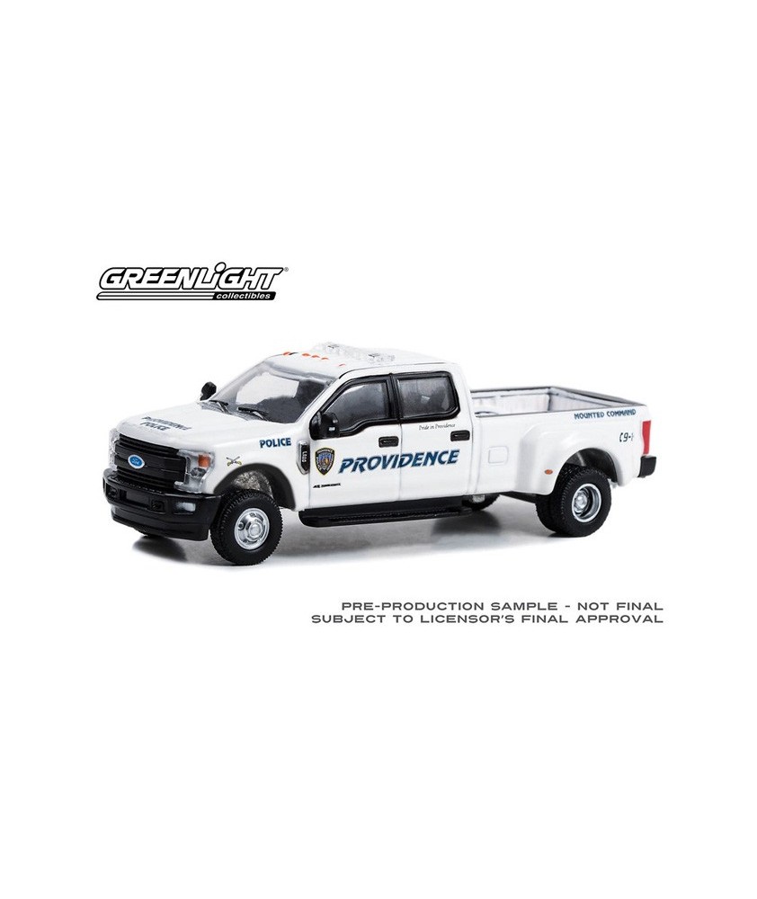 Greenlight Dually Drivers Series 12 - 2018 Ford F-350 Dually Providence Police