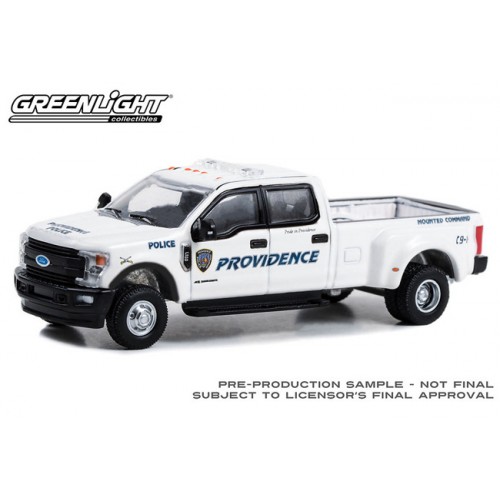 Greenlight Dually Drivers Series 12 - 2018 Ford F-350 Dually Providence Police