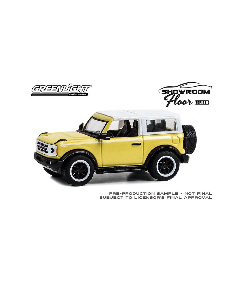 Greenlight Showroom Floor Series 3 - 2023 Ford Bronco 2-Door Heritage Edition