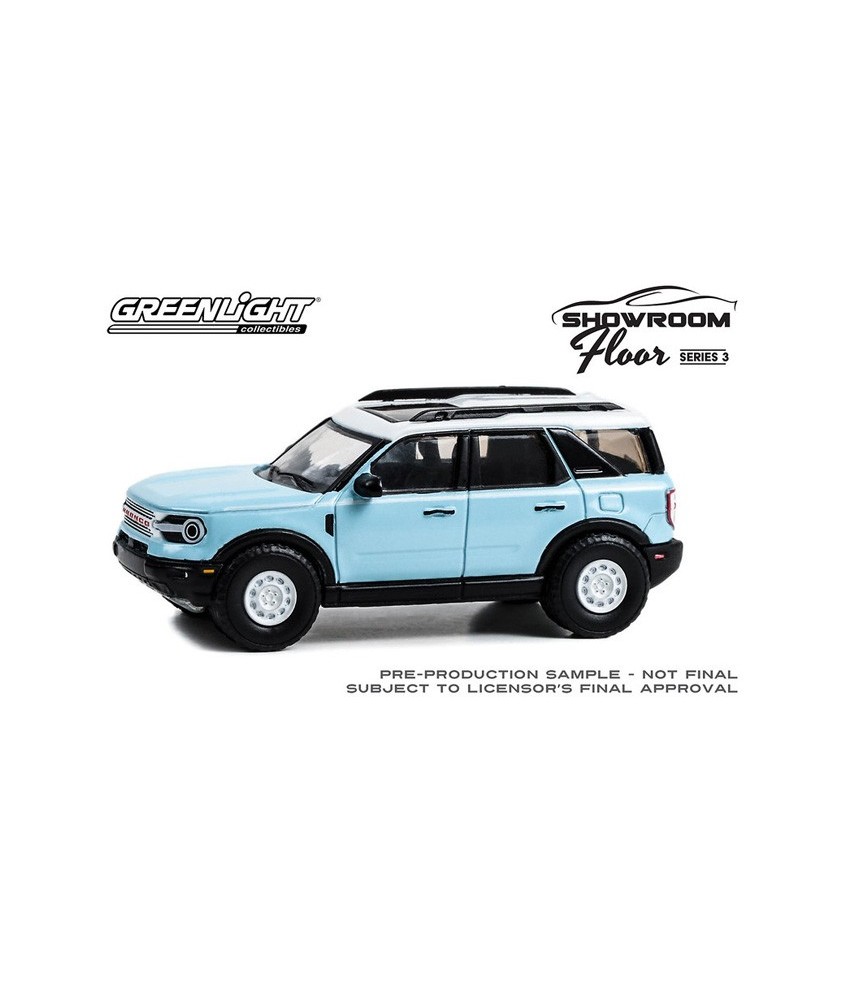 Greenlight Showroom Floor Series 3 - 2023 Ford Bronco Sport Heritage Limited Edition