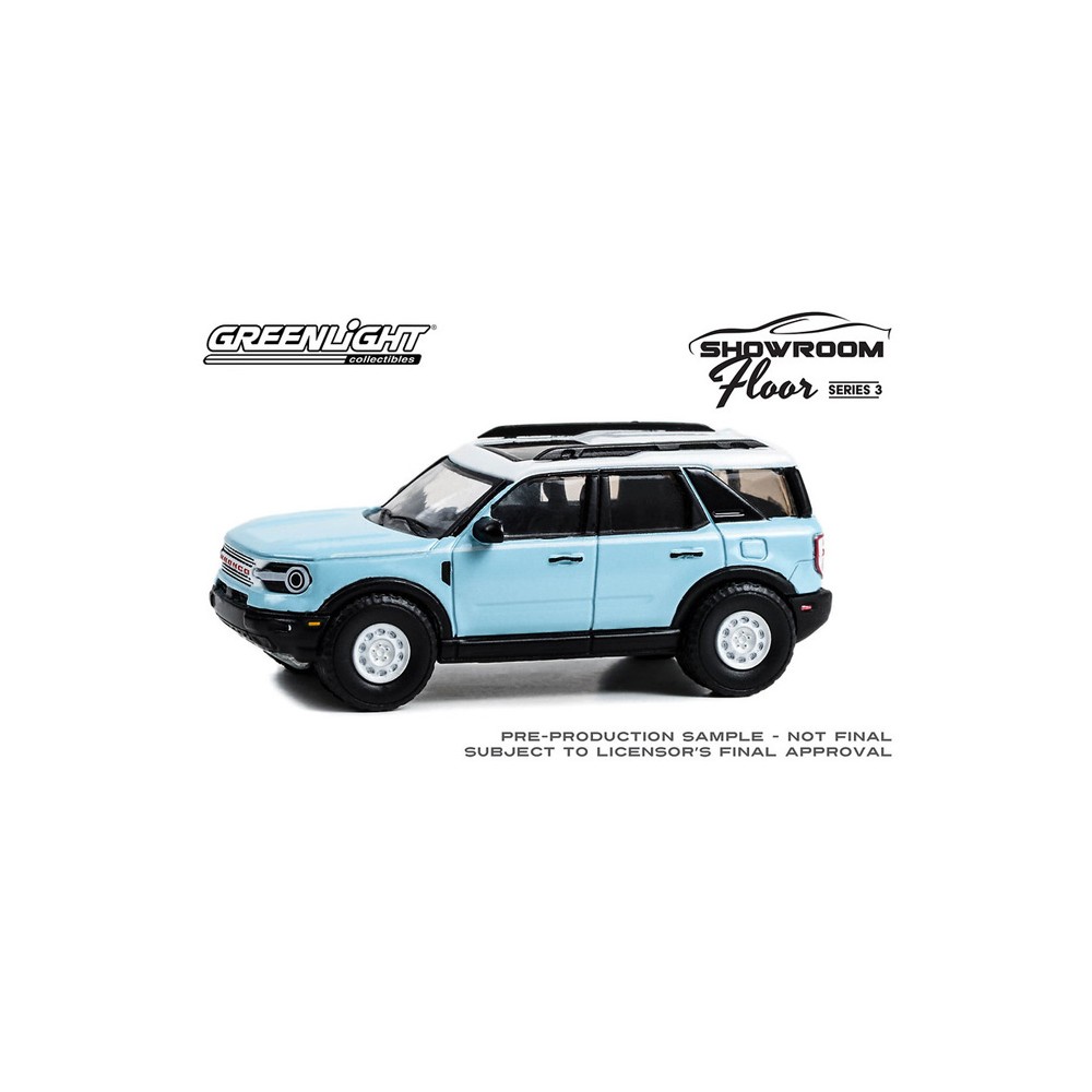 Greenlight Showroom Floor Series 3 - 2023 Ford Bronco Sport Heritage Limited Edition