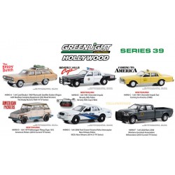 Greenlight Hollywood Series 39 - Six Car Set