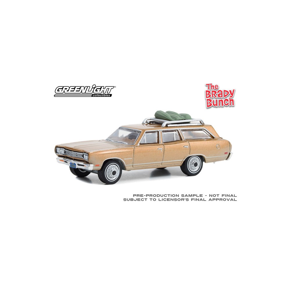 Greenlight Hollywood Series 39 - 1969 Plymouth Satellite Station Wagon The Brady Bunch