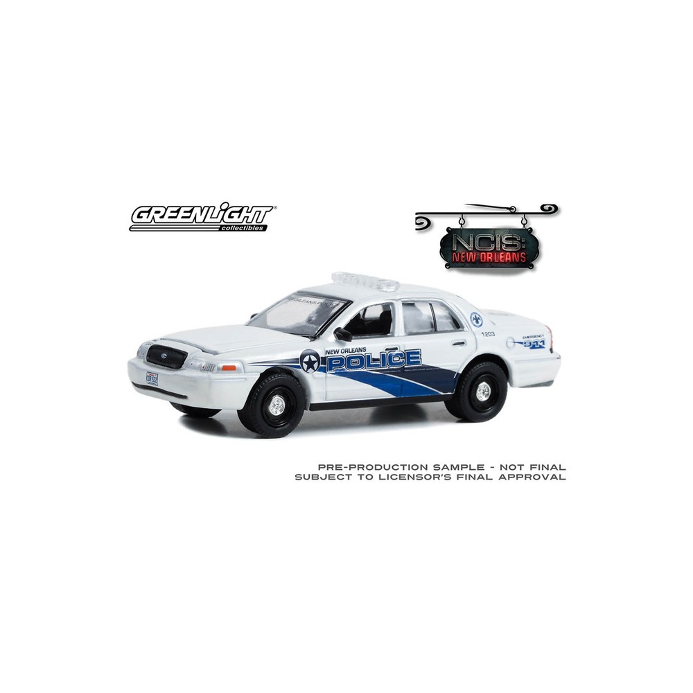 Greenlight Hollywood Series 39 - 2006 Ford Crown Victoria Police Interceptor NCIS