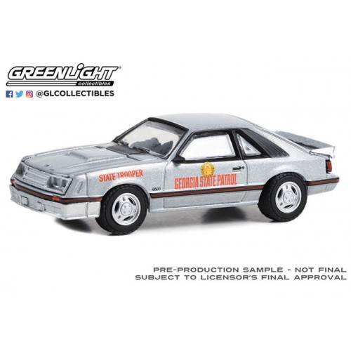 Greenlight Hot Pursuit Series 44 - 1982 Ford Mustang GT Georgia State Patrol