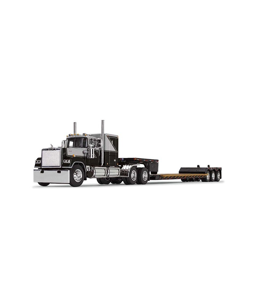 DCP by First Gear - Mack Super-Liner with Fontaine Renegade LXT40 Lowboy Trailer