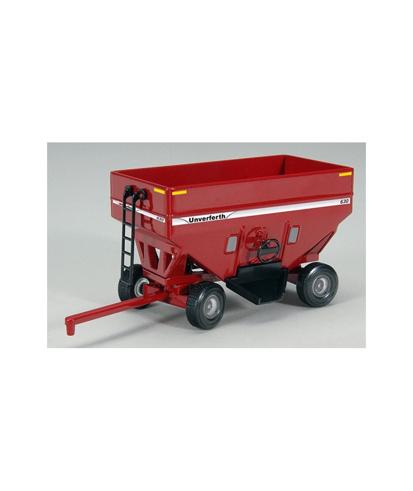 Spec Cast Unverferth 30-Series Grain Wagon Red