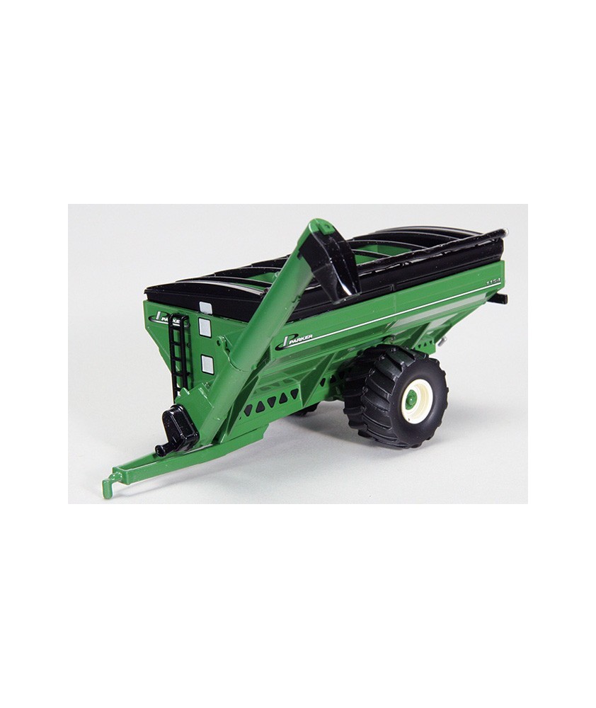 Spec Cast Parker 54-Series Grain Cart with Flotation Tires Green