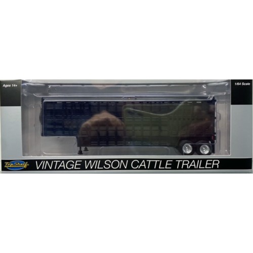 Top Shelf Replicas - Vintage Wilson Cattle Trailer Black
