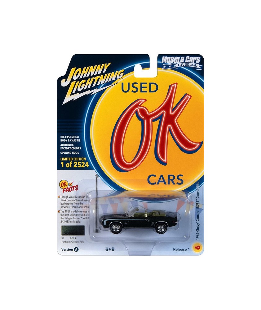 ダイキャスト ジョニーライトニング VW コカコーラ、1969 カマロ 他