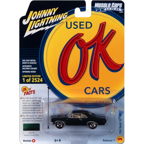 Johnny Lightning Muscle Cars USA 2023 Release 1B - 1967 Buick GS 400