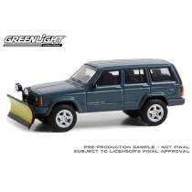 Greenlight Blue Collar Series 12 - 2000 Jeep Cherokee Sport with Snow Plow