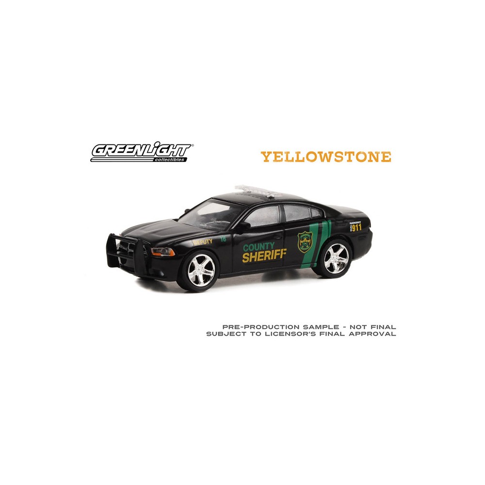 Greenlight Hollywood Series 38 - 2011 Dodge Charger Pursuit Yellowstone
