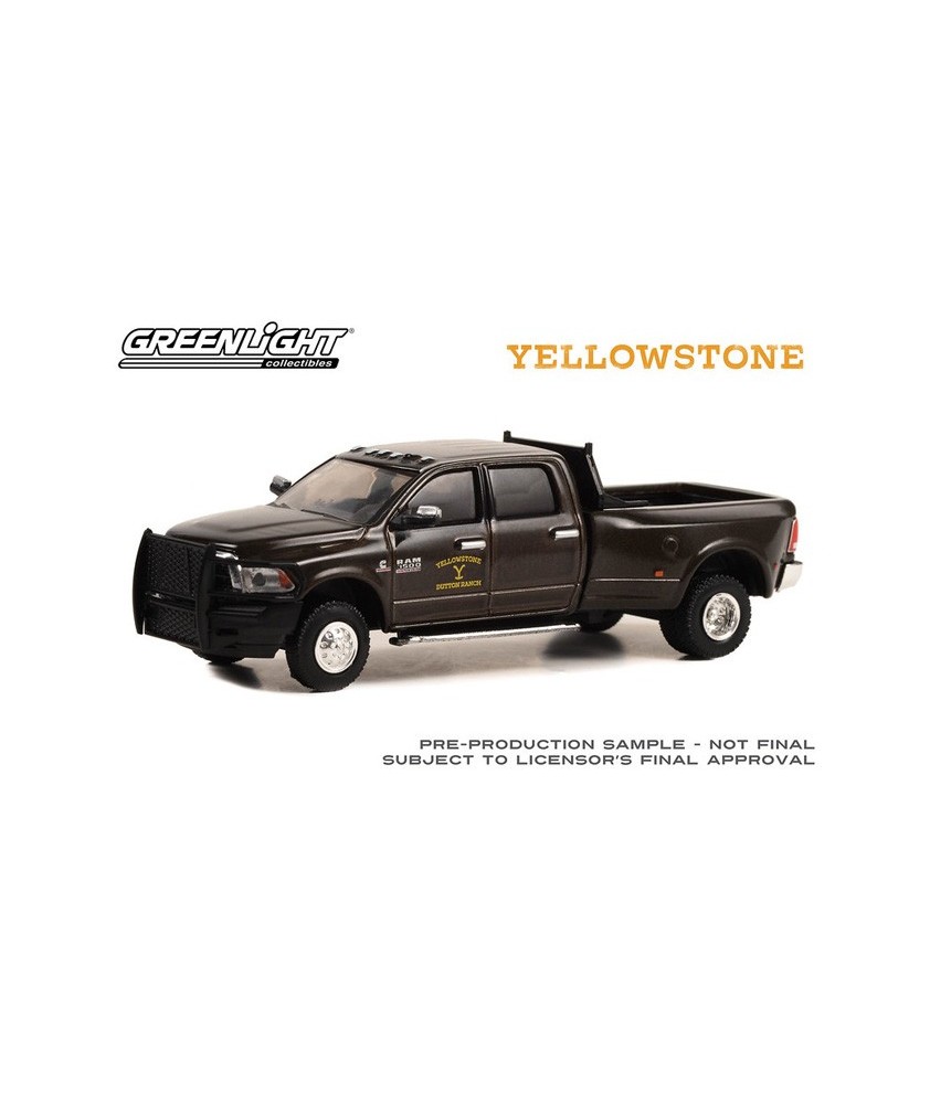 Greenlight Hollywood Series 38 - 2017 RAM 3500 Laramie Dually Yellowstone