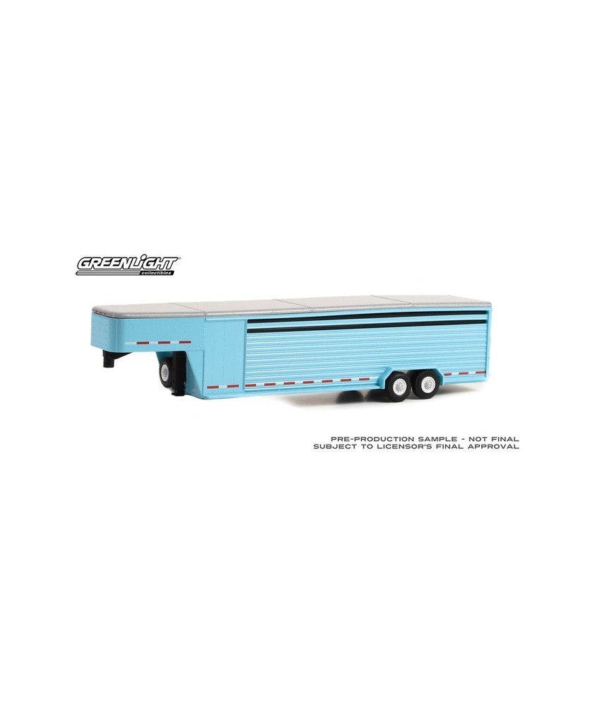 Greenlight Hitch and Tow Trailers - 26 Foot Continuous Gooseneck Livestock Trailer