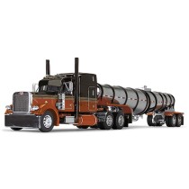DCP by First Gear - Peterbilt Model 379 with Polar Deep Drop Tank Trailer