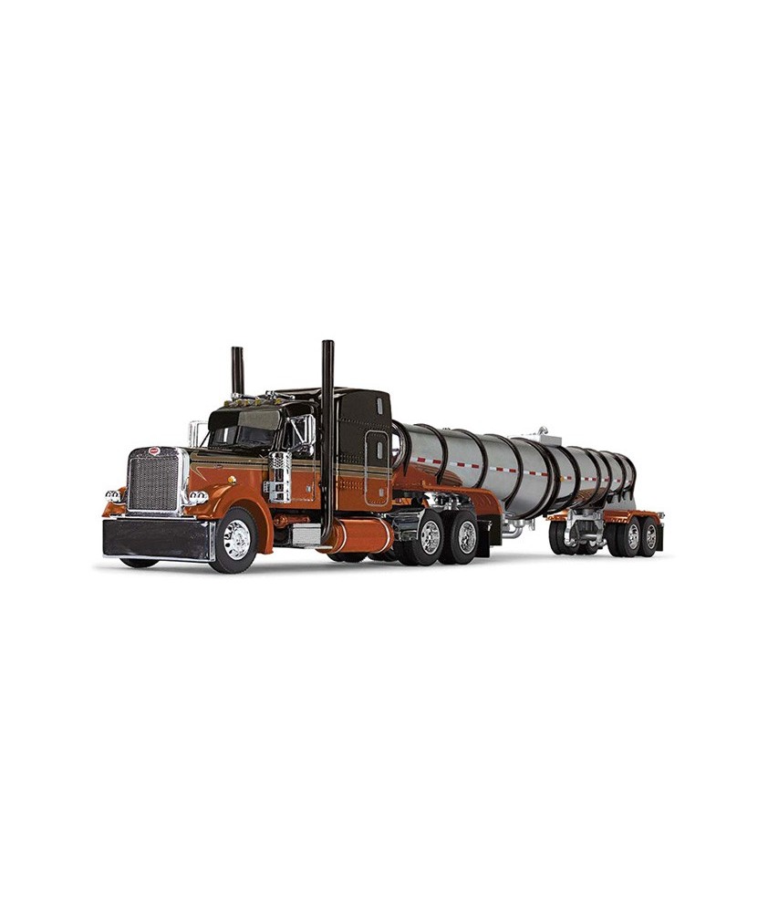 DCP by First Gear - Peterbilt Model 379 with Polar Deep Drop Tank Trailer