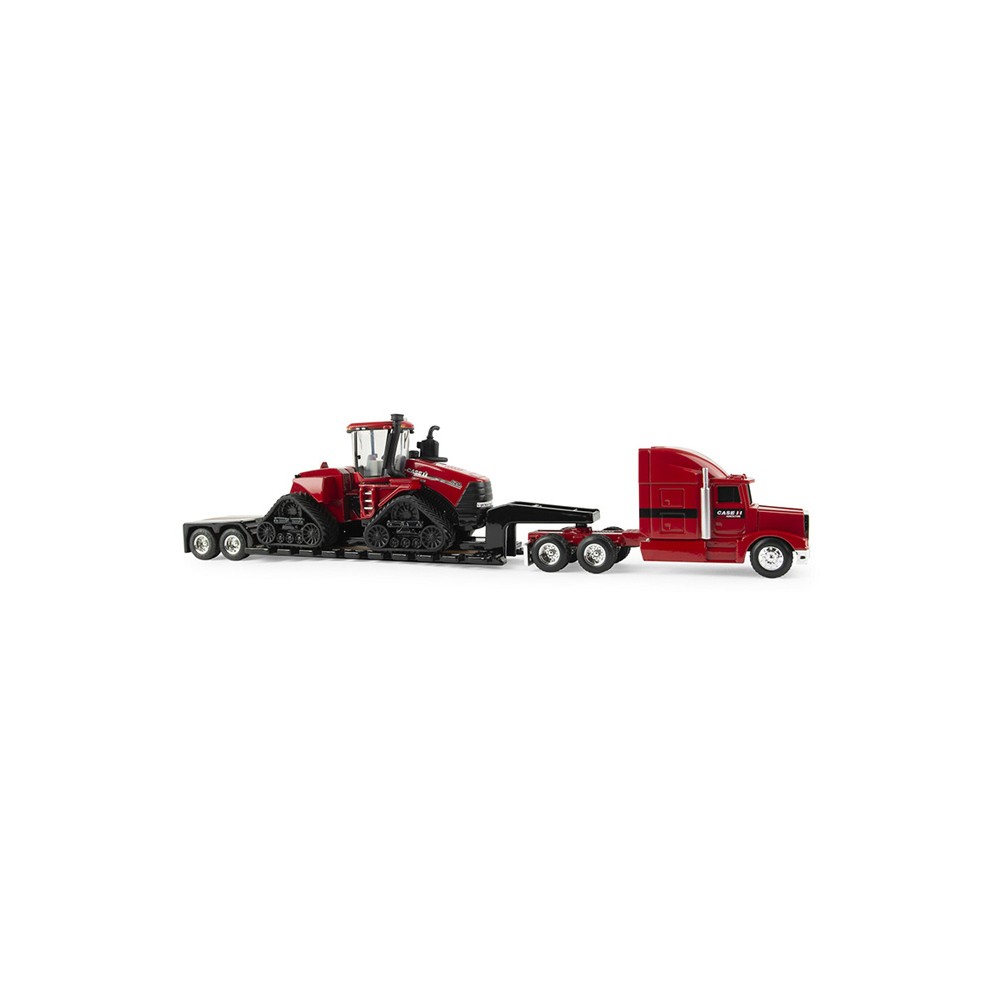 Ertl Case IH - AFS Connect Steiger 620 Quadtrac Tractor with Semi and Lowboy Trailer