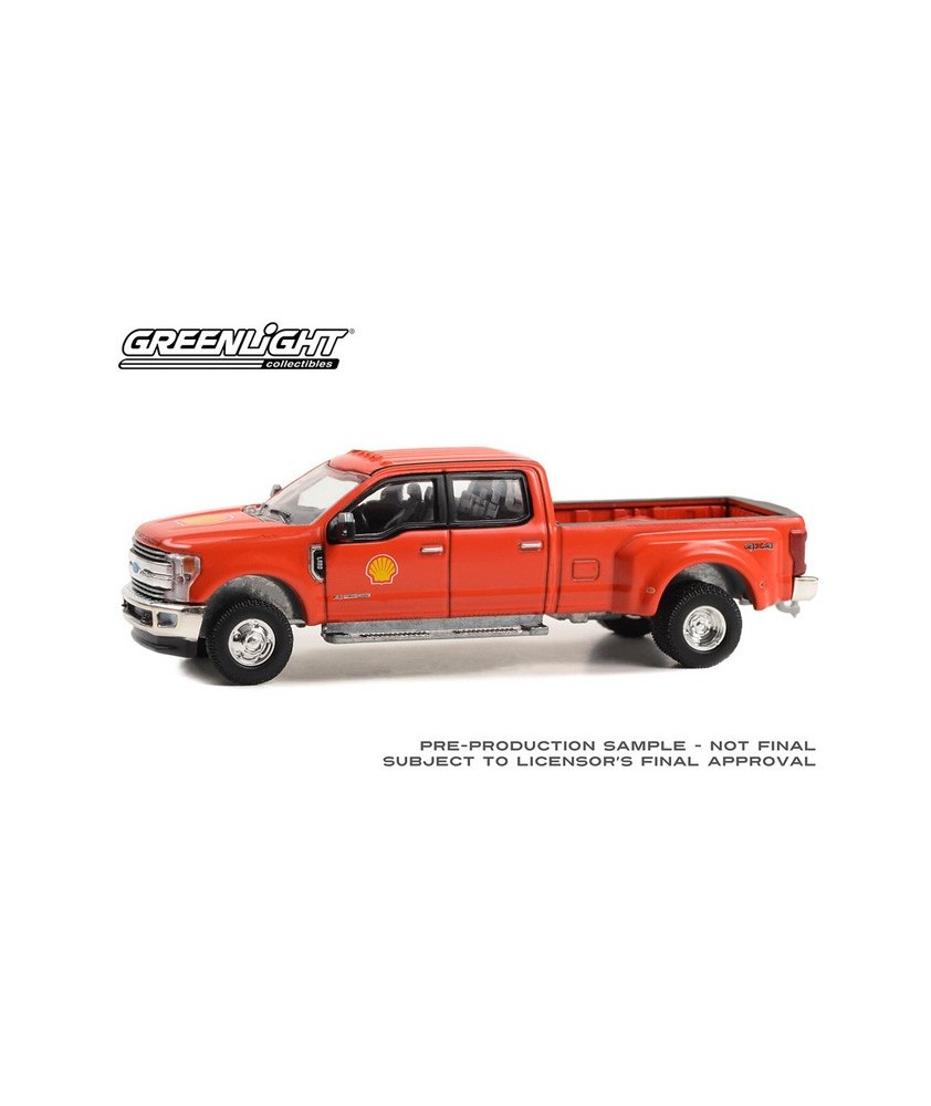 Greenlight Dually Drivers Series 13 - 2019 Ford F-350 Lariat Dually Shell Oil