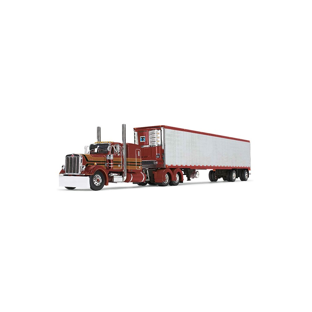 DCP by First Gear - Peterbilt Model 379 and Utility Trailer with Reefer