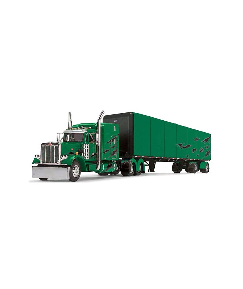 DCP by First Gear - Peterbilt Model 359 and Utility Roll Tarp Trailer