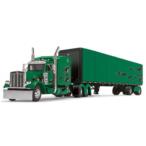 DCP by First Gear - Peterbilt Model 359 and Utility Roll Tarp Trailer