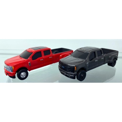 Ertl Collect N Play - Ford F-350 Dually Pickup Set