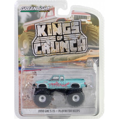 Greenlight Kings of Crunch Series 14 - 1990 GMC S-15 Playin for Keeps