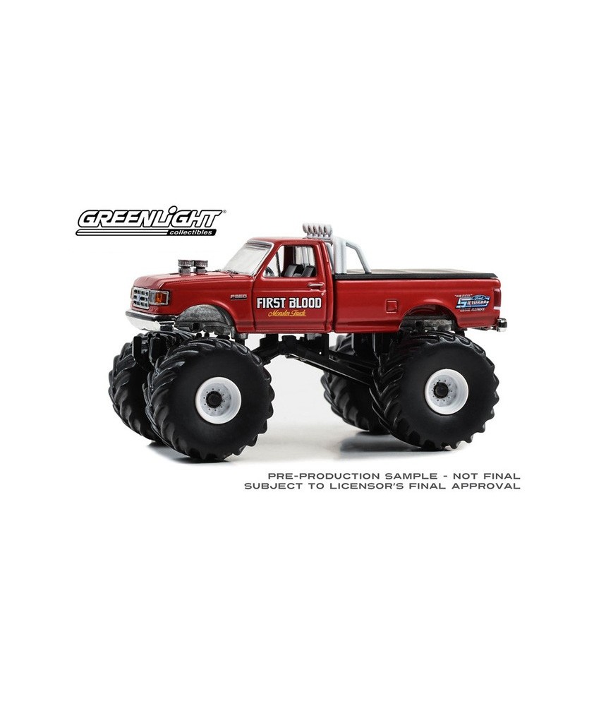 Greenlight Kings of Crunch Series 14 - 1990 Ford F-350 Monster Truck First Blood