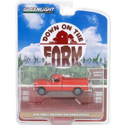 Greenlight Down on the Farm Series 8 - 1970 Ford F-100 Farm and Ranch Special