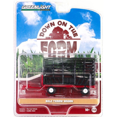 Greenlight Down on the Farm Series 8 - Bale Throw Wagon
