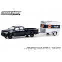 Greenlight Hitch and Tow Series 29 - 2023 RAM 2500 with Small Cargo Trailer Gulf Oil