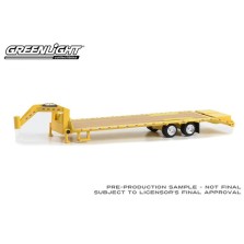 Greenlight Hobby Exclusive - Gooseneck Trailer Yellow