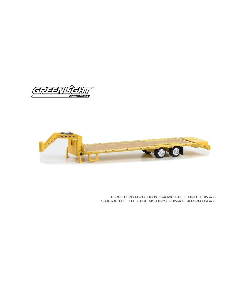 Greenlight Hobby Exclusive - Gooseneck Trailer Yellow