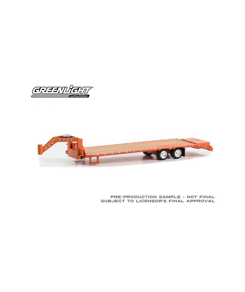 Greenlight Hobby Exclusive - Gooseneck Trailer Orange