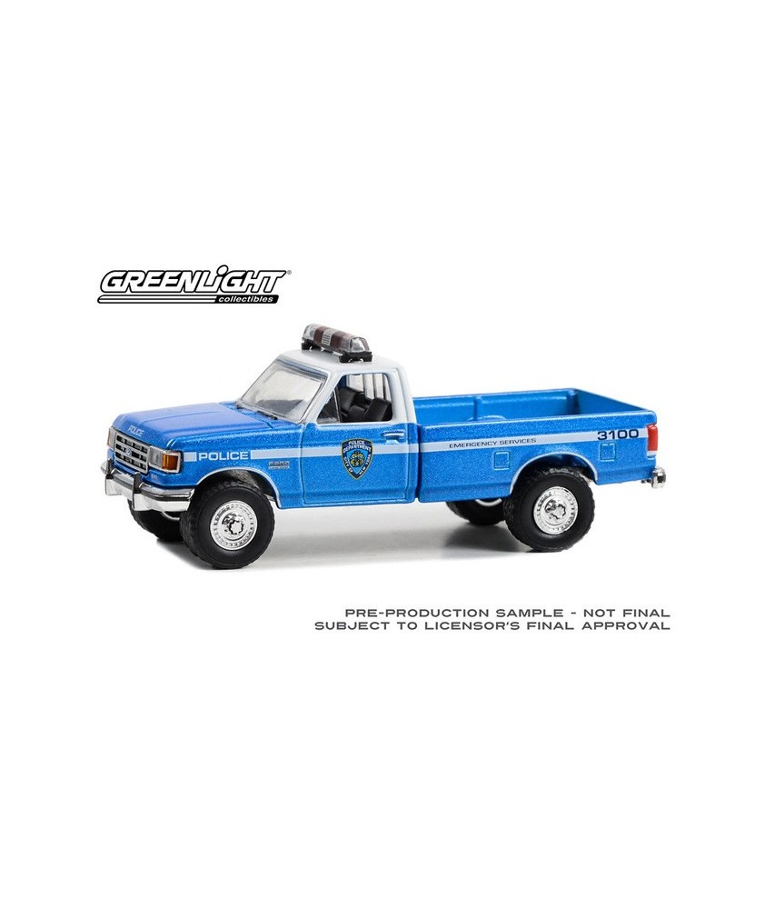 Greenlight Hobby Exclusive - 1991 Ford F-250 New York City Police Department