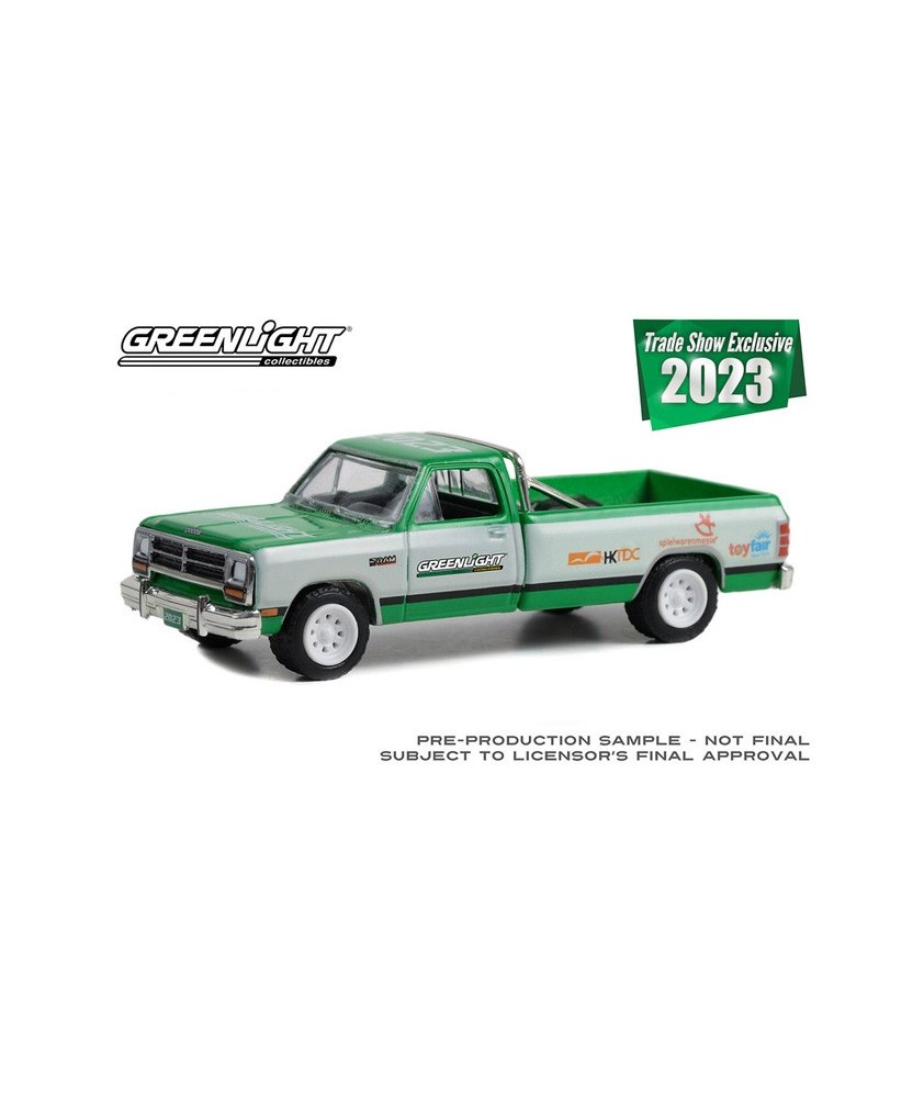 Greenlight Hobby Exclusive - 1990 Dodge D-350 Trade Show Exclusive