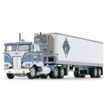 DCP by First Gear - Peterbilt Model 352 COE with Vintage Reefer Trailer