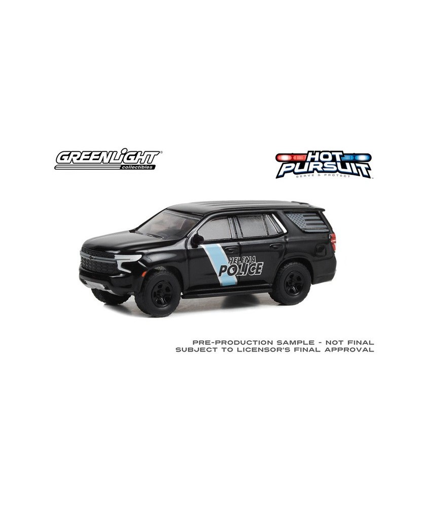 Greenlight Hot Pursuit Hobby Exclusive - 2022 Chevrolet Tahoe Police Pursuit Helena Alabama