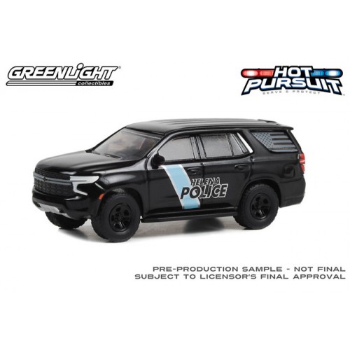 Greenlight Hot Pursuit Hobby Exclusive - 2022 Chevrolet Tahoe Police Pursuit Helena Alabama