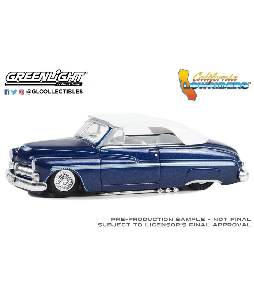 Greenlight California Lowriders Series 4 - 1950 Mercury Eight Chopped Top Convertible