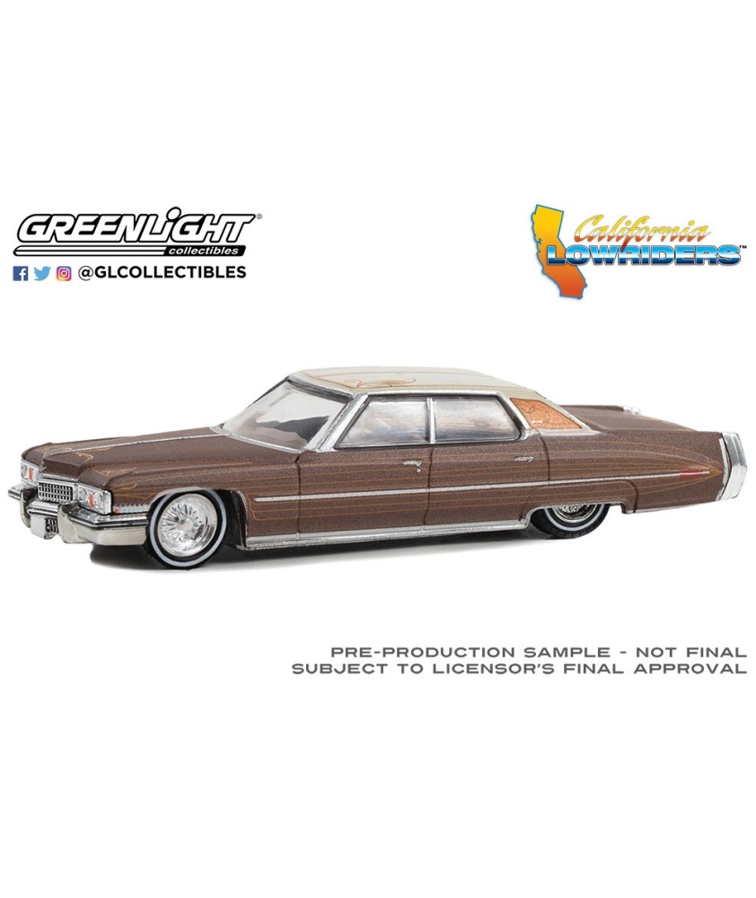 Greenlight California Lowriders Series 4 - 1973 Cadillac Sedan DeVille