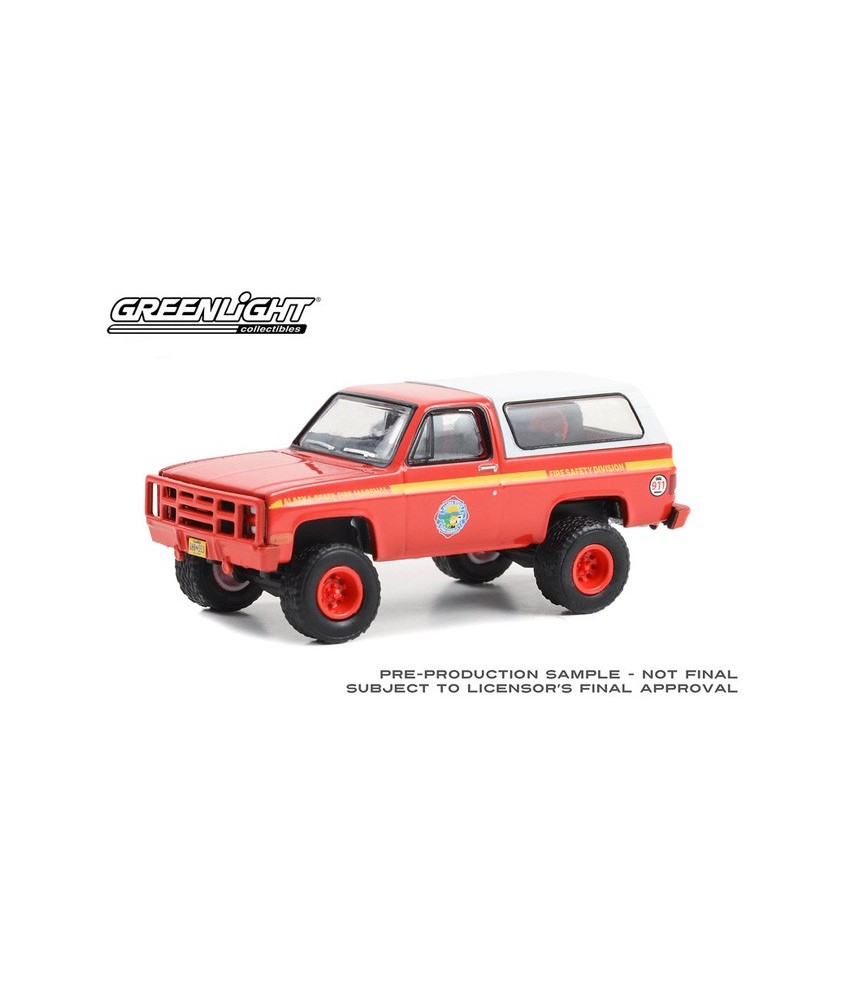 Greenlight Fire and Rescue Series 4 - 1984 Chevrolet M1009 Alaska State Fire Marshal