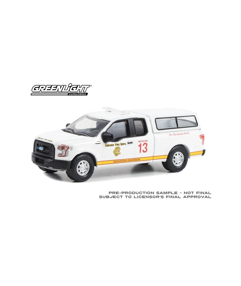 Greenlight Fire and Rescue Series 4 - 2016 Ford F-150 Chicago Fire Department