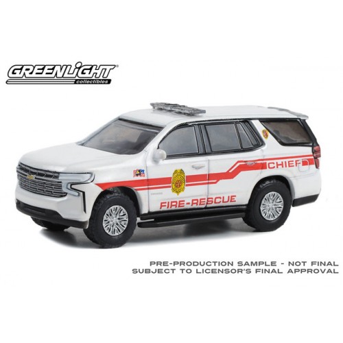 Greenlight Fire and Rescue Series 4 - 2021 Chevrolet Tahoe Mastic Beach Fire Department