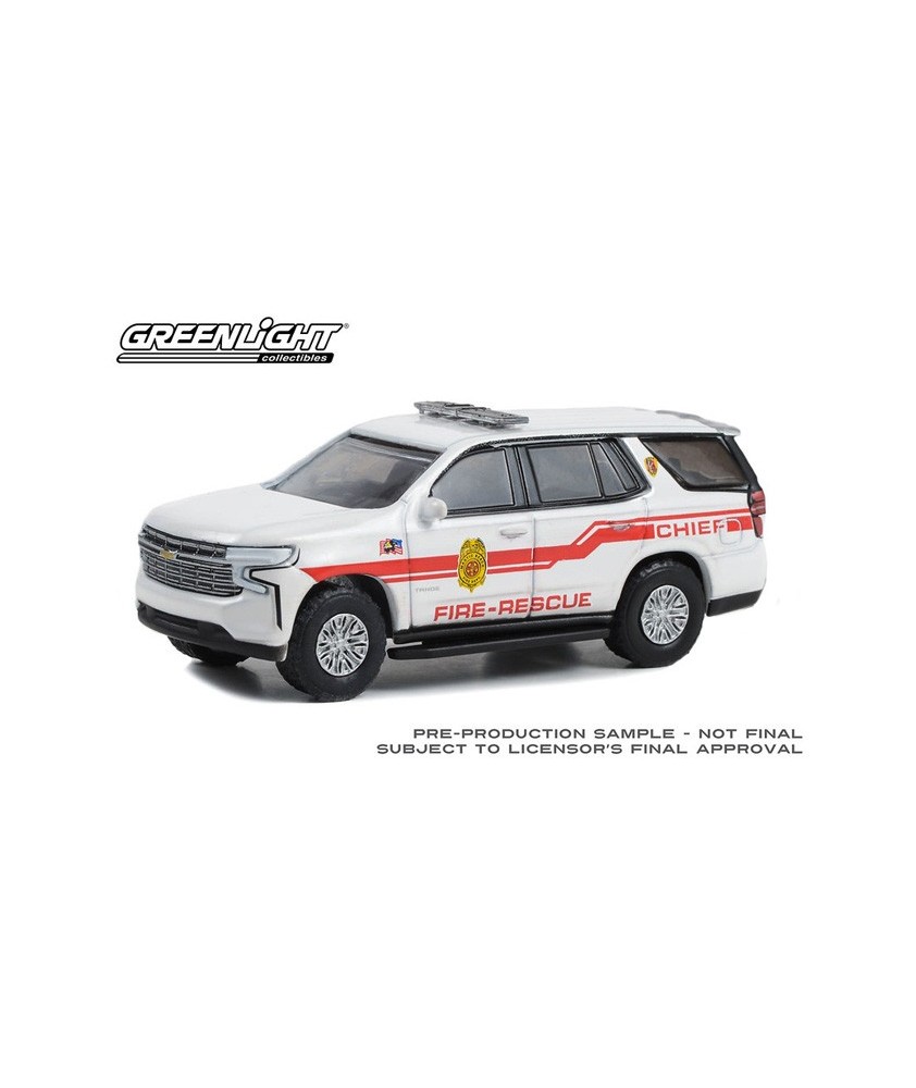 Greenlight Fire and Rescue Series 4 - 2021 Chevrolet Tahoe Mastic Beach Fire Department