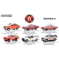 Greenlight Fire and Rescue Series 4 - Six Car Set